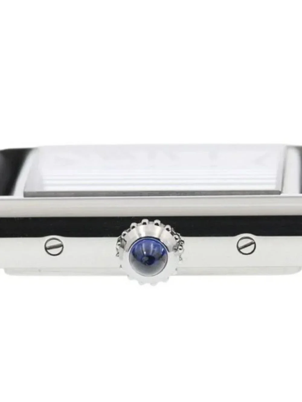 CARTIER tank mast SM WSTA0060 Silver Dial Solar Powered Ladies Watch_965553